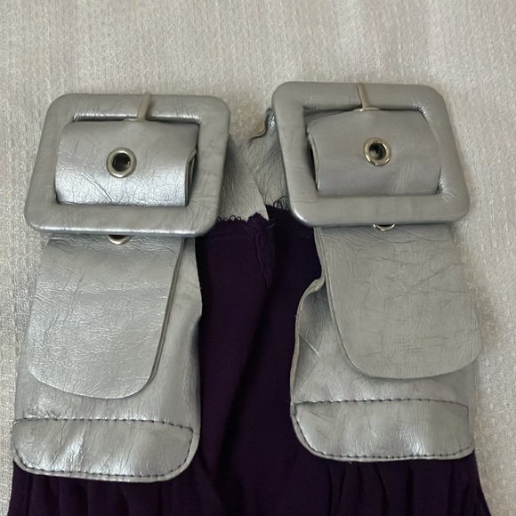 Purple babydoll tunic top - Picture 3 of 7